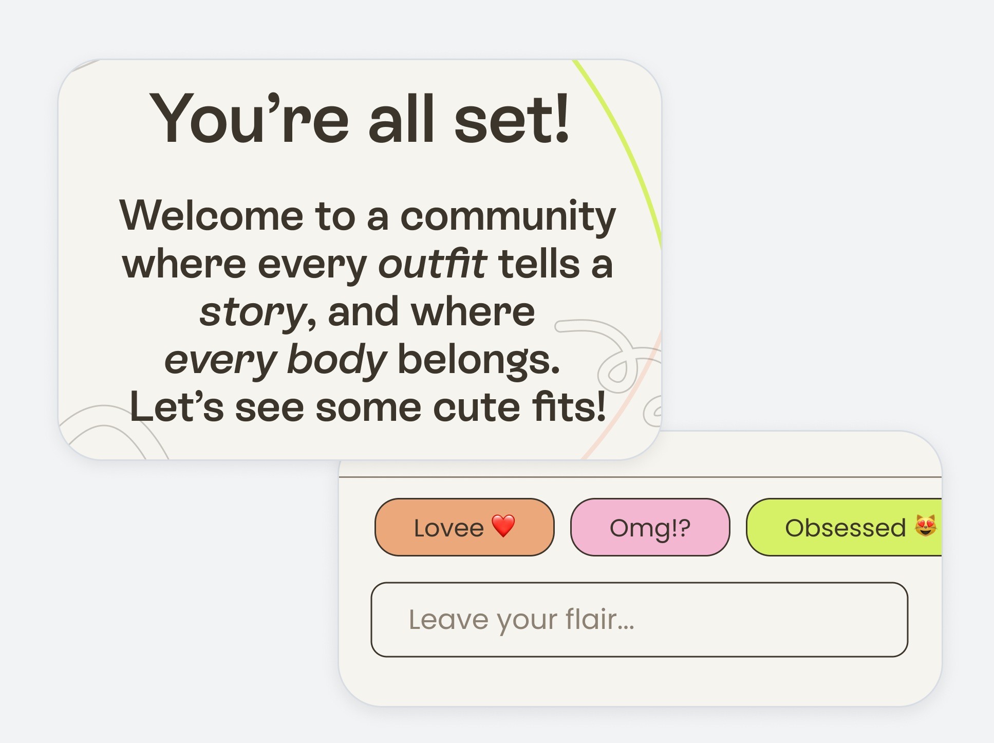 Encouraging positivity concept